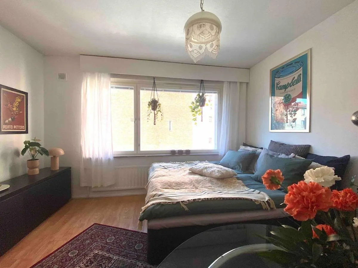 Apartament Central And Hip W King Bed, 50M Tram And Bus, Netflix Helsinki